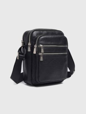 BOBBY BLACK MEN'S CROSS BODY BAG
