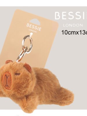 PLUSH CAPY BAG CHARM
