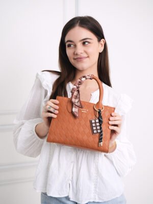 ELEGANT MONOGRAM OFFICE TOTE