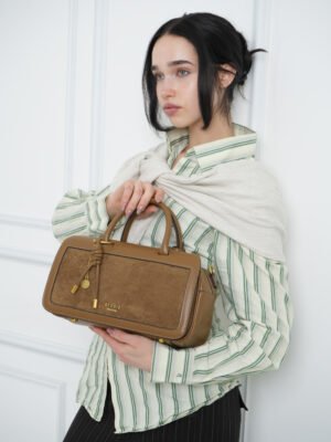 SOFT STRUCTURED BOSTON BAG