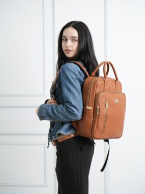 PEBBLED COMMUTER BACKPACK