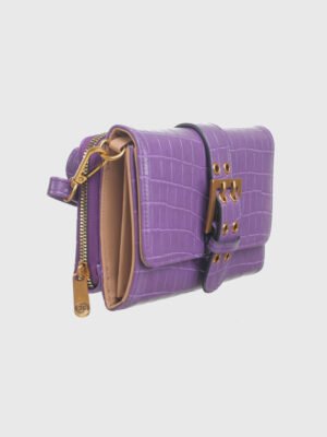 CROC BUCKLE WALLET