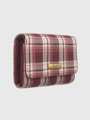 TARTAN FLAP WALLET