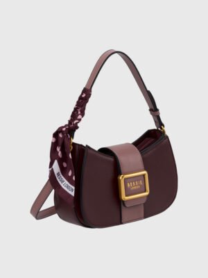CRESCENT BUCKLE SHOULDER BAG